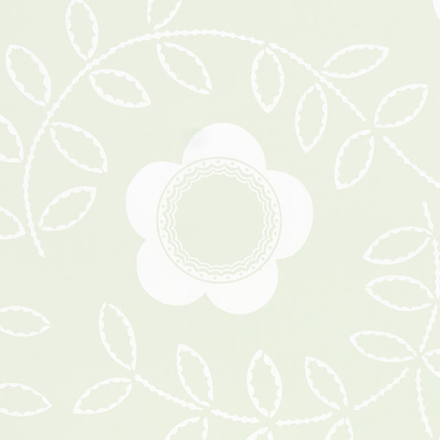 TUDOR ROSE Pistachio by Schumacher Large-Scale Floral Wallpaper – 5015101