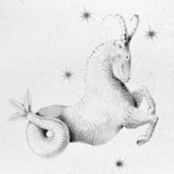 Pilar Panel Set Grisaille by Charlap Hyman & Herrero Astrological Mural Wallpaper – Schumacher 5015110