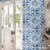 Azulejos Azure by Mary McDonald Portuguese Tile Wallpaper – Schumacher 5015120
