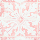 Azulejos Pink by Mary McDonald Designer Tile Wallpaper – Schumacher 5015122