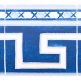 Azulejos Border Azure by Mary McDonald Greek Key Wallpaper Border – Schumacher 5015130