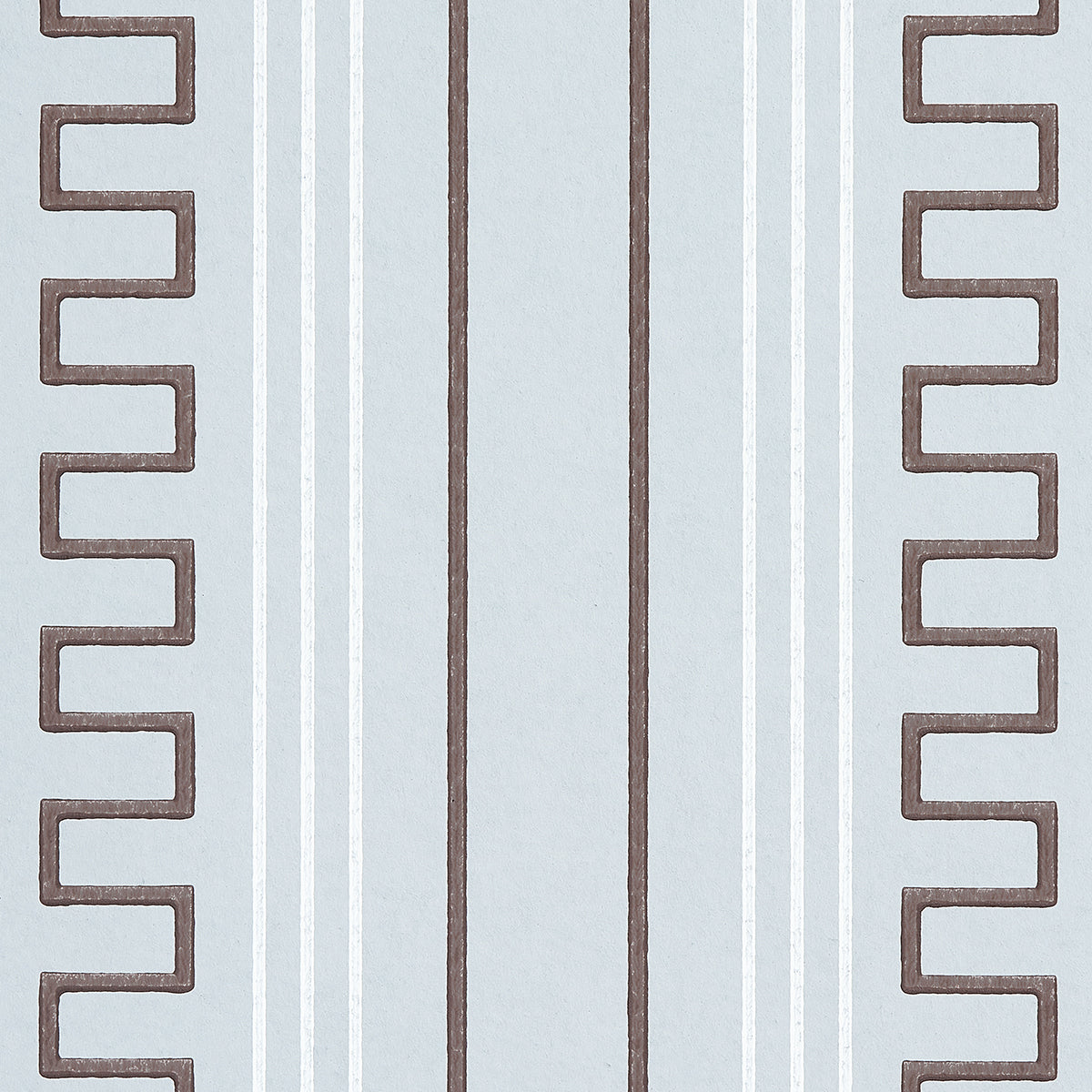 Greco Stripe Sky Bar Old Bak by Schumacher Mary McDonald Designer Wallpaper – Schumacher 5015140