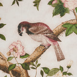 LES OISEAUX PANEL SET Ivory by Mary McDonald Chinoiserie Bird & Floral Wallpaper – Schumacher 5015151