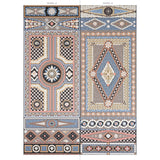 Shell Grotto Panel A Onyx Multi by Mary McDonald Panel Wallpaper – Schumacher 5015160