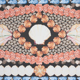 Shell Grotto Panel B Onyx Multi by Mary McDonald Designer Wall Mural – Schumacher 5015162