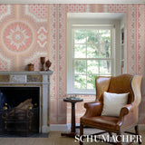 Shell Grotto Panel A Coral by Mary McDonald Designer Wallpaper Panel – Schumacher 5015166