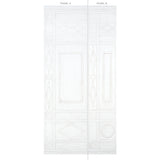Swedish Manor Panel A White by Mary McDonald Neoclassical Panel Wallpaper – Schumacher 5015170
