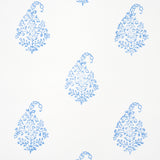 Kerala Paisley II Blue by Schumacher Jacaranda Collection Paisley Wallpaper – Schumacher 5015211