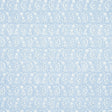 Arita Block Print wallpaper in Cornflower by Schumacher, featuring a hand-blocked paisley and floral pattern in blue and white.