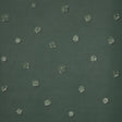 Heavenly Bodies wallpaper in deep green with abstract star and cloud motifs by Schumacher