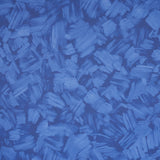 ATMOS in Bright Blue by Backdrop, abstract mid-scale impressionist wallpaper with expressive brushstrokes, Schumacher 5015280
