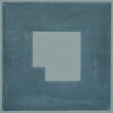 Palindrome Teal by Backdrop Large-Scale Geometric Grid Wallpaper – Schumacher 5015292