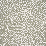 Fickle Texture wallpaper in Kelp by Celerie Kemble for Schumacher, a luxe, medium-scale shagreen pattern wallcovering.