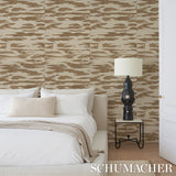 Plastered Manuscript Birch by Celerie Kemble Hand-Crafted Wallpaper – Schumacher 5015330