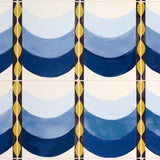 Sintra Blue Trompe-l'œil Tile Wallpaper by Celerie Kemble – Schumacher 5015350