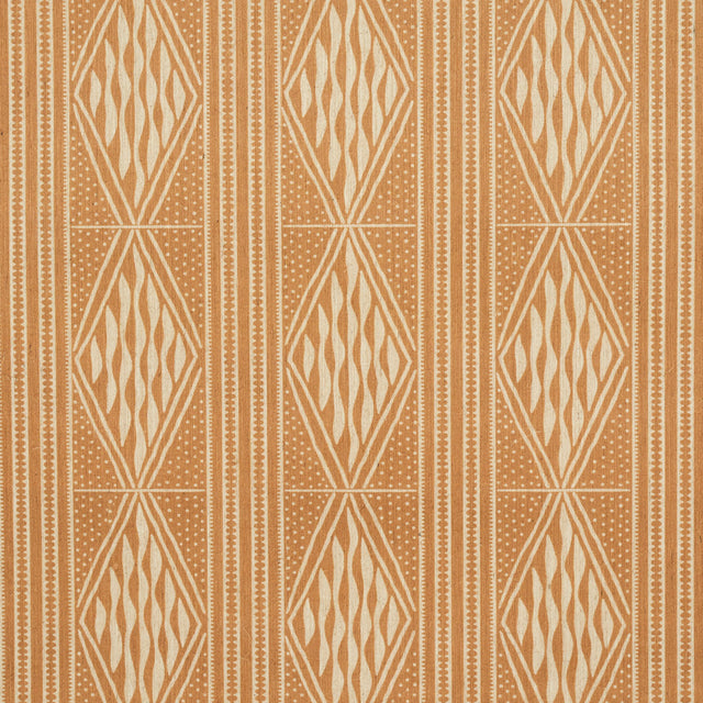 Cassava Sable by Schumacher Earth and Sky Collection Multi-width Vertical Stripe Wallpaper – Schumacher 5015421