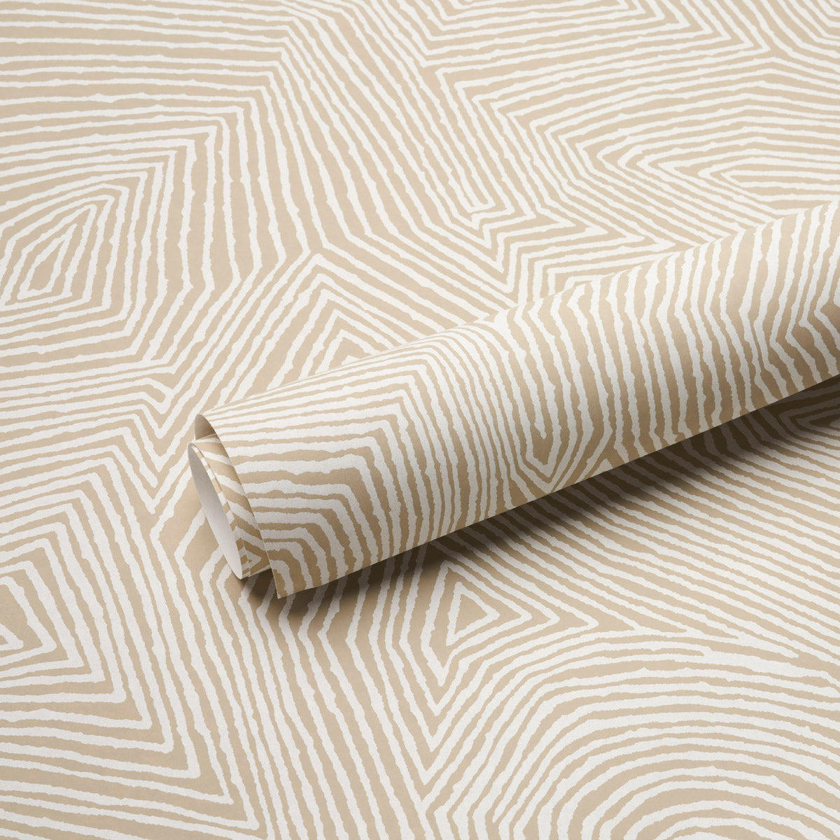 Labyrinth Grand Dune by Schumacher Earth and Sky Collection Large-Scale Geometric Wallpaper – Schumacher 5015430