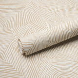 Labyrinth Grand Dune by Schumacher Earth and Sky Collection Large-Scale Geometric Wallpaper – Schumacher 5015430