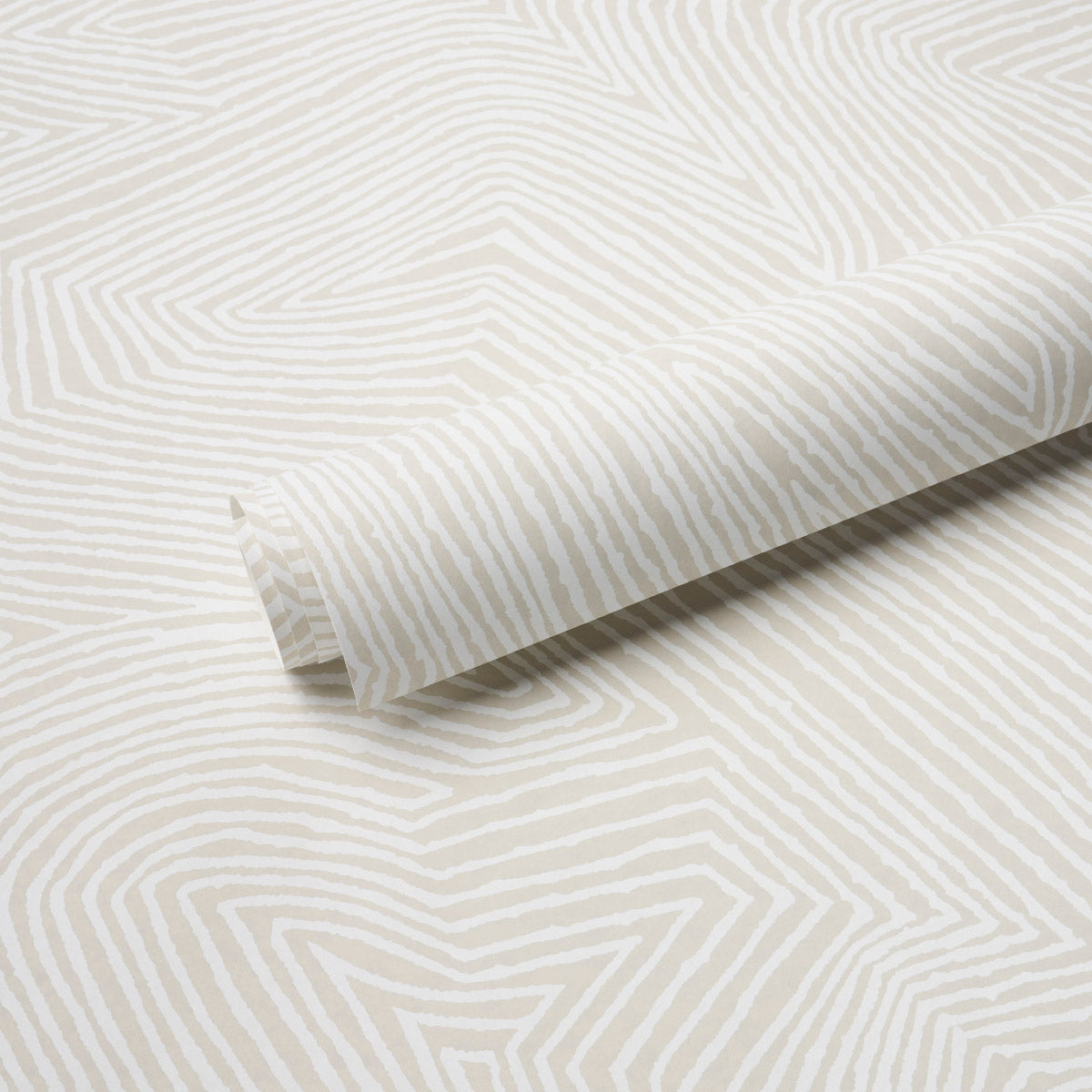 Labyrinth Grand Sandstone by Schumacher Earth and Sky Collection Large-Scale Geometric Wallpaper – Schumacher 5015431
