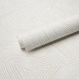 Labyrinth Grand Sandstone by Schumacher Earth and Sky Collection Large-Scale Geometric Wallpaper – Schumacher 5015431