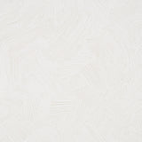 Labyrinth Grand Sandstone wallpaper by Schumacher featuring a large-scale, topographic-inspired geometric pattern in neutral tones.
