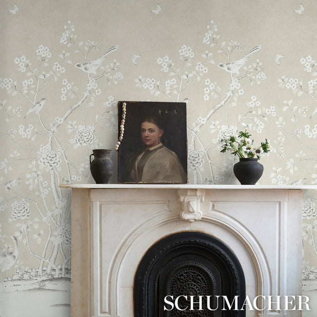 Chinois Palais Panel Stone by Mary McDonald – Schumacher 5015440