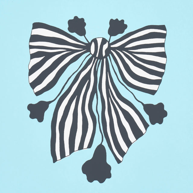 Bow-Wow-Wow Aqua by Schumacher Marian McEvoy Collection Wallpaper – Schumacher 5015470