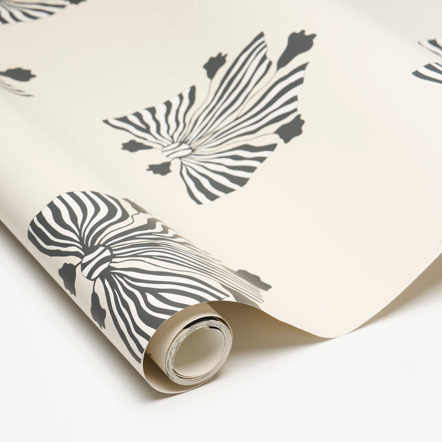 Bow-Wow-Wow Cream by Schumacher Marian McEvoy Whimsical Modern Wallpaper – Schumacher 5015472