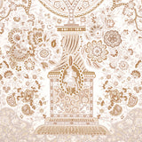 Colmery Paisley Panel Set Parchment by Schumacher – LE MAX Collection Large-Scale Paisley Wallpaper 5015511