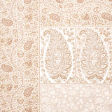Colmery Paisley Panel Set Parchment by Schumacher – LE MAX Collection Large-Scale Paisley Wallpaper 5015511