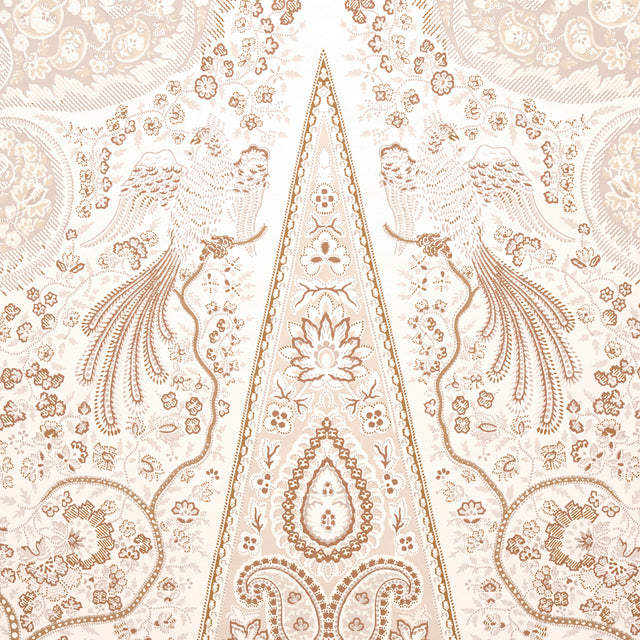 Colmery Paisley Panel Set Parchment by Schumacher – LE MAX Collection Large-Scale Paisley Wallpaper 5015511