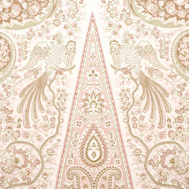 Colmery Paisley Panel Set in Petale by Schumacher Large-Scale Paisley Wallpaper Panel – Schumacher 5015512