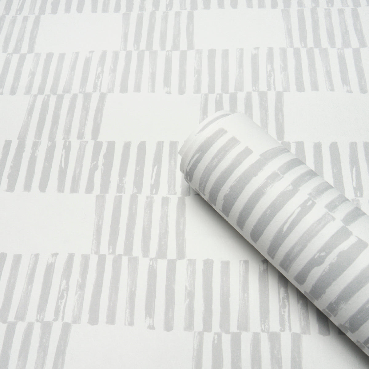 FIELD Fog by Caroline Z Hurley Modern Geometric Wallpaper – Schumacher 5015621
