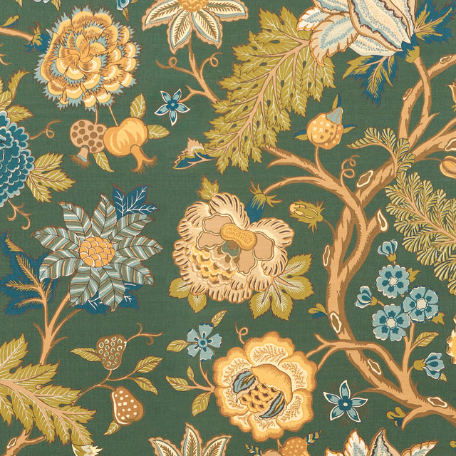 Darsy Tree of Life Sisal Panel Set Juniper Schumacher Botanical Wallpaper – Schumacher 5015630