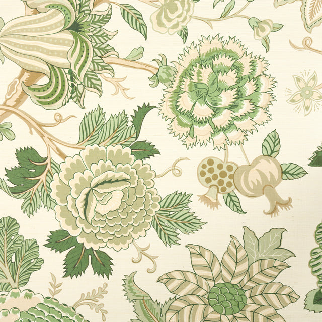Darsy Tree of Life Sisal Panel Set Leaf by Schumacher Botanical Wallpaper – Schumacher 5015631