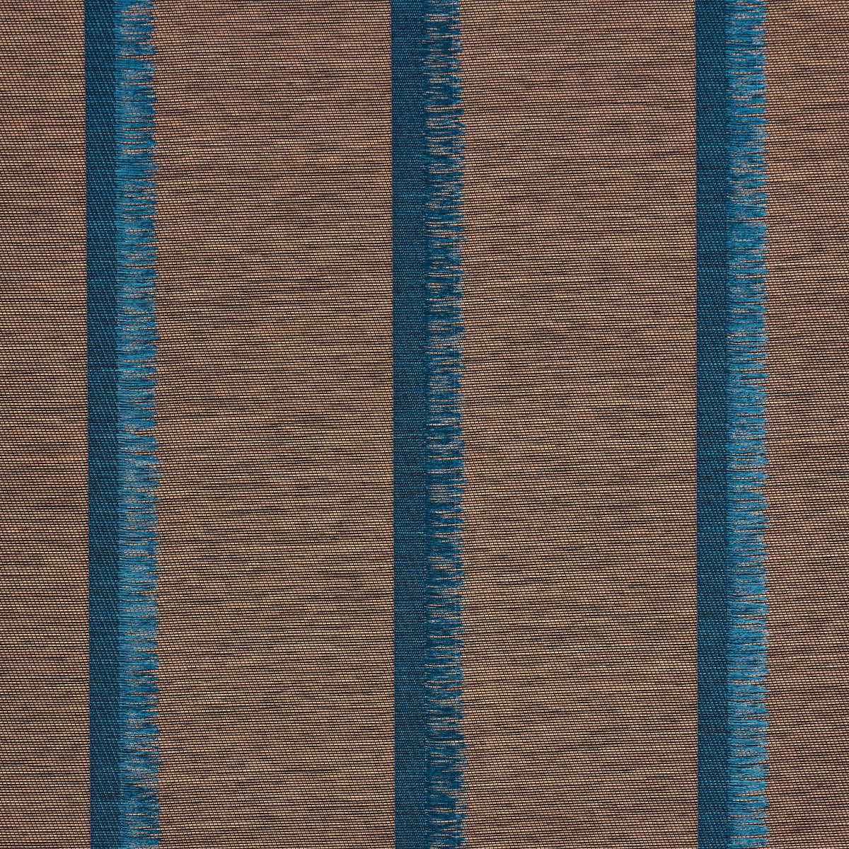 Axel Fringe Wallcovering Peacock/Brown by Schumacher Patterson Flynn – 5015710
