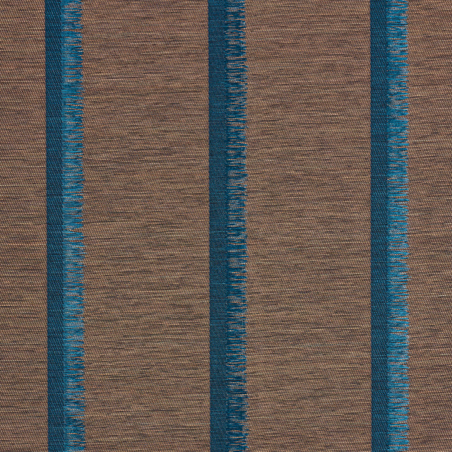 Axel Fringe Wallcovering Peacock/Brown by Schumacher Patterson Flynn – 5015710