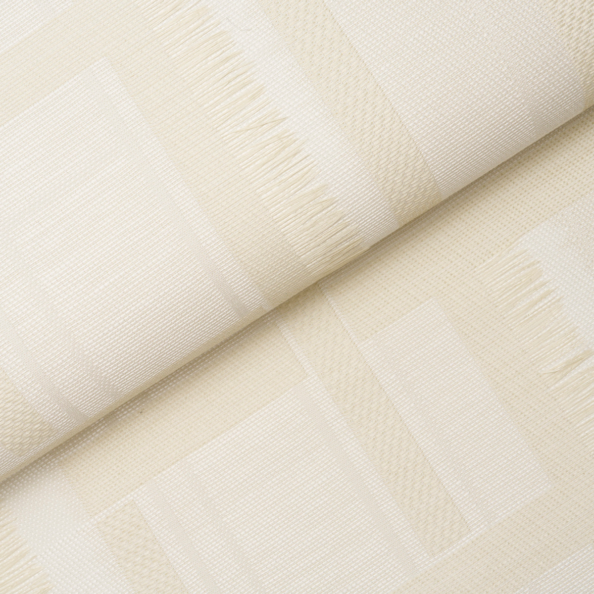 Axel Plaid Wallcovering in Parchment by Schumacher – 5015720