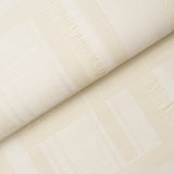 Axel Plaid Wallcovering in Parchment by Schumacher – 5015720