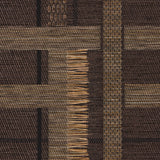 Axel Plaid Wallcovering Saddle Brown Schumacher – 5015722