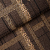 Axel Plaid Wallcovering Saddle Brown Schumacher – 5015722
