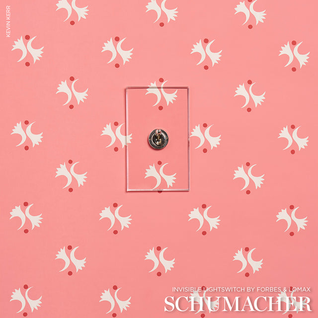 LAVIGNE Rouge by Schumacher Playful Abstract Wallpaper – Schumacher 5015730