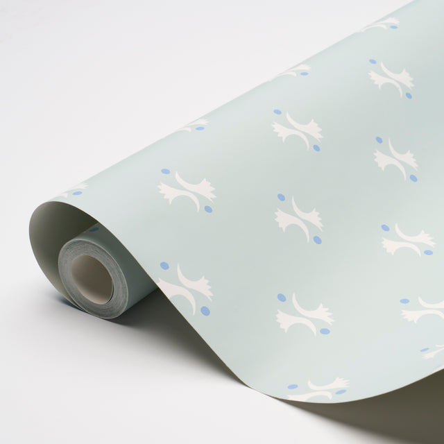 LAVIGNE Sky by Schumacher Domino Effect Collection Wallpaper – Schumacher 5015732