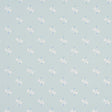 LAVIGNE Sky wallpaper by Schumacher, featuring a whimsical geometric pattern in soft blue and white.