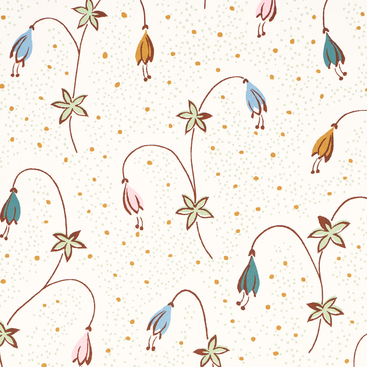 Lolly Floral Confetti by Schumacher Playful Small-Scale Floral Wallpaper – Schumacher 5015751