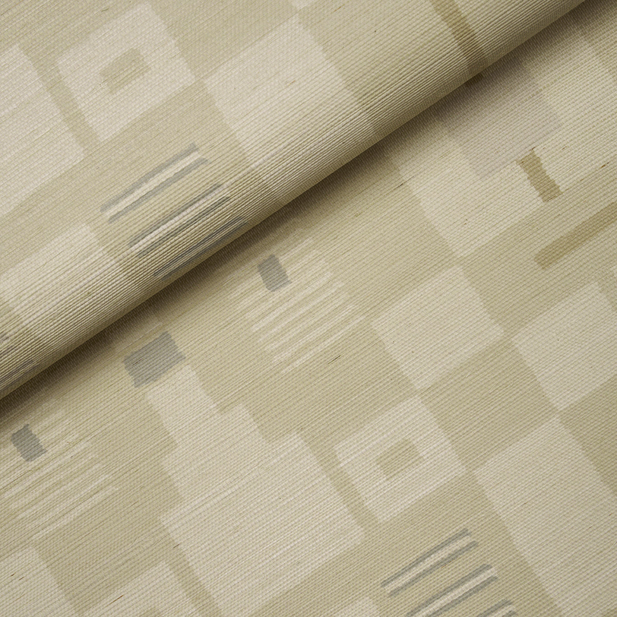 Periscope Sisal Neutral by Schumacher Geometric Wallpaper – Schumacher 5015770