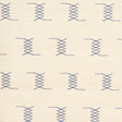 Kin Sisal Embroidery wallpaper in Ink on Ivory by Schumacher, featuring a minimal, hand-stitched geometric pattern on sisal.