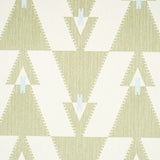 Kalido Pistachio Geometric Wallpaper by Schumacher x A Rum Fellow – Schumacher 5015790