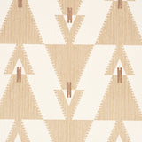 Kalido Oat Geometric Wallpaper by Schumacher x A Rum Fellow – Schumacher 5015791