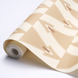 Kalido Oat Geometric Wallpaper by Schumacher x A Rum Fellow – Schumacher 5015791